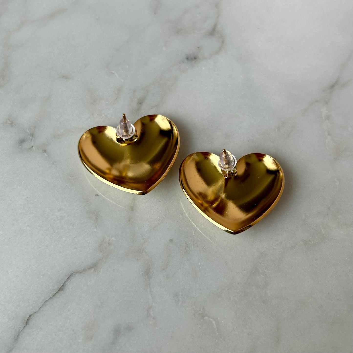 Heart studs