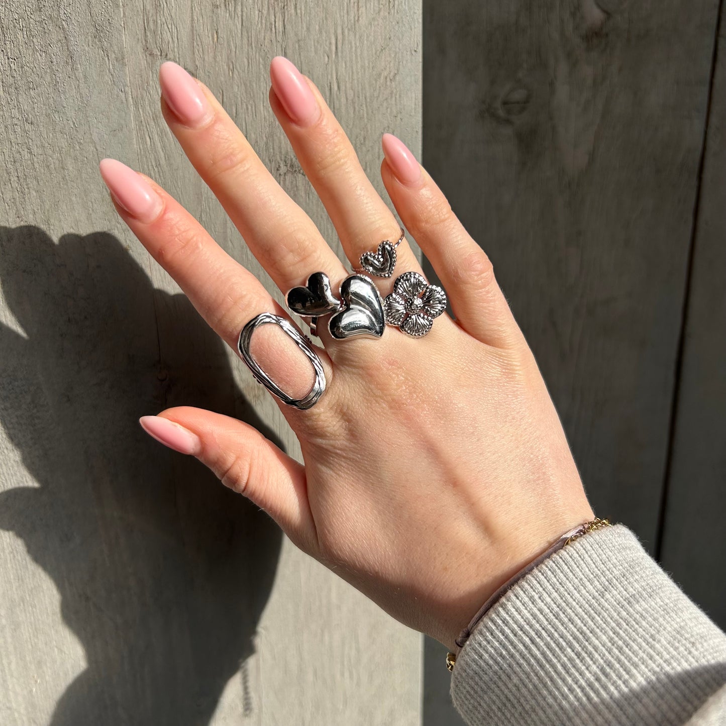 Silver rings