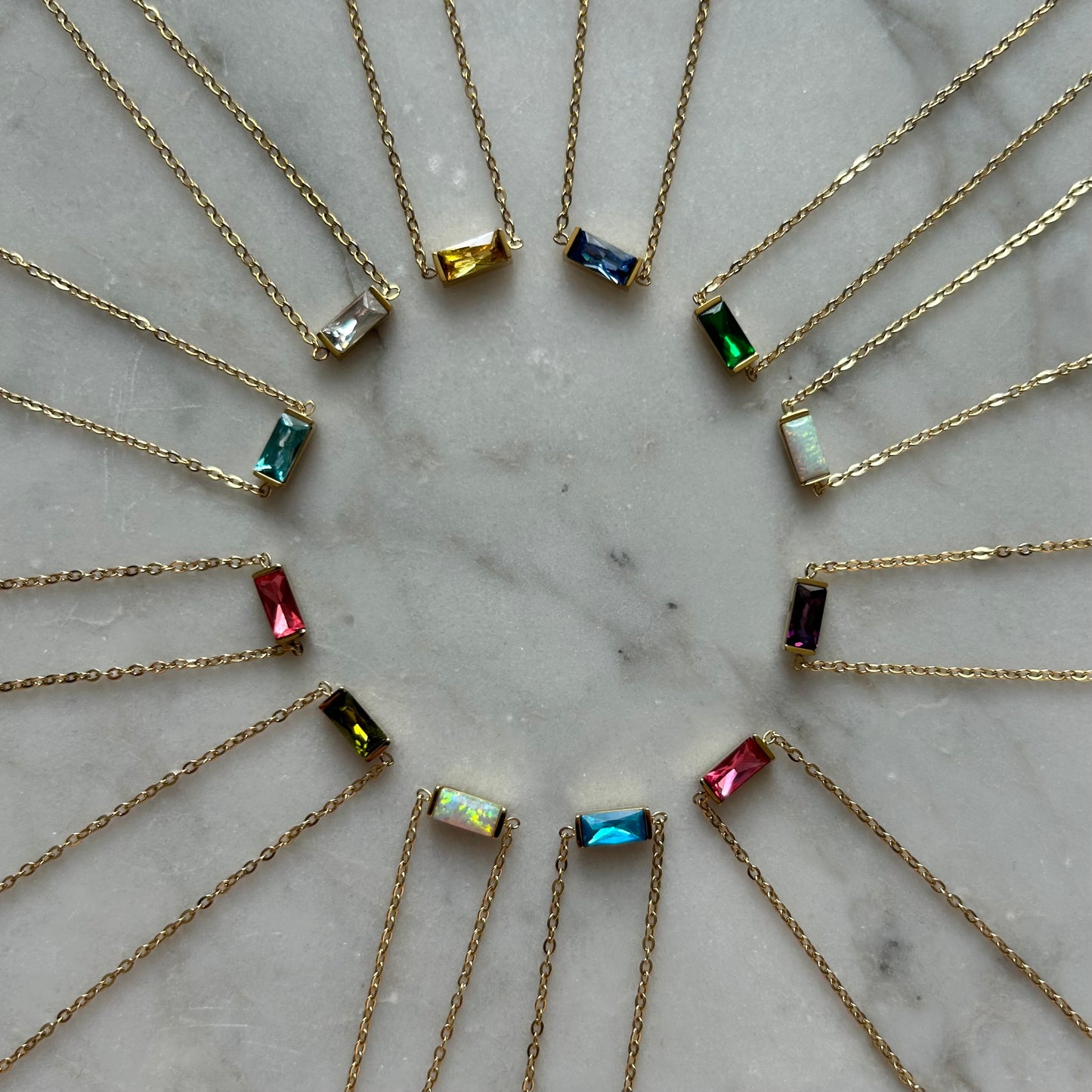 Birthstone armbandjes
