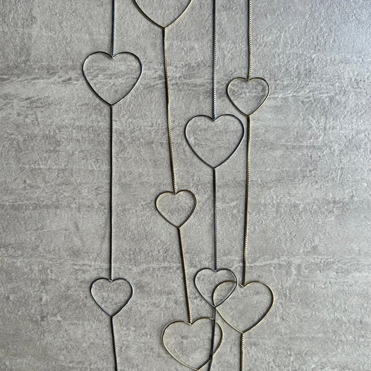 Open heart ketting