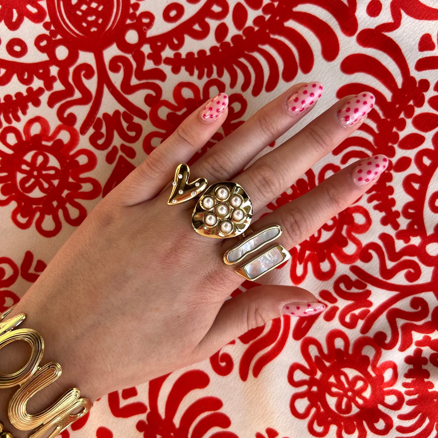 Pearl rings