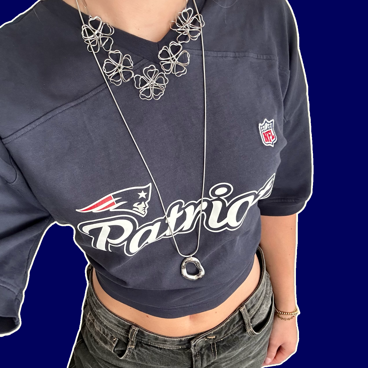 3D Flower ketting