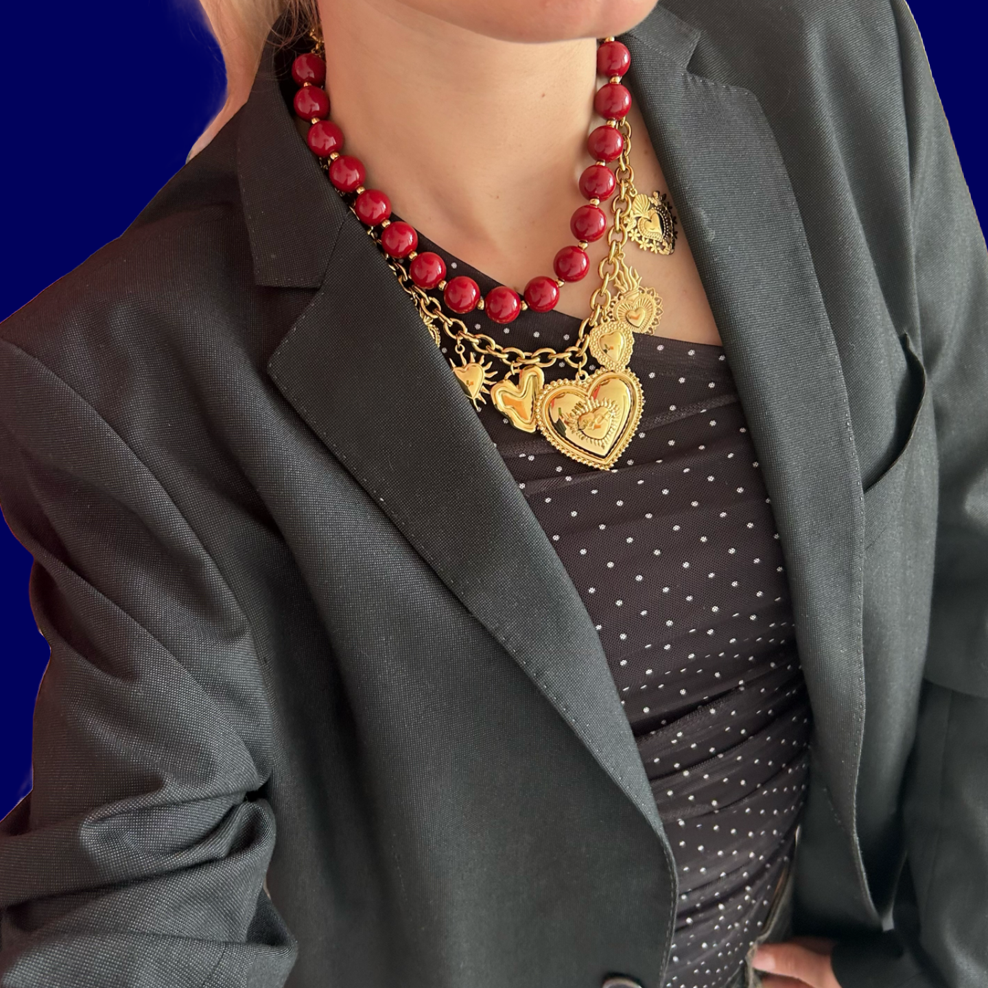 Beaded ketting