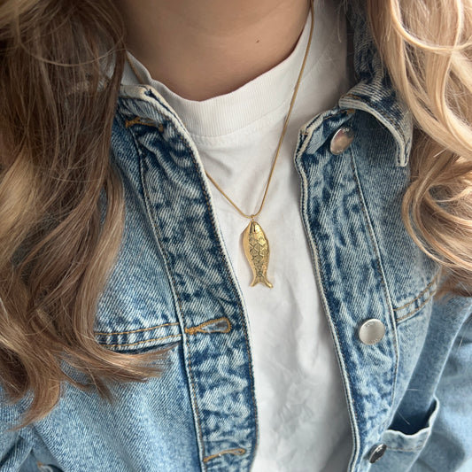 Fish korte ketting