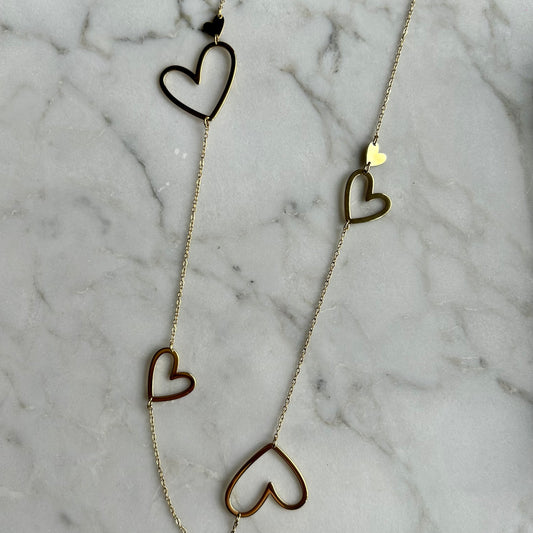 Small heart ketting