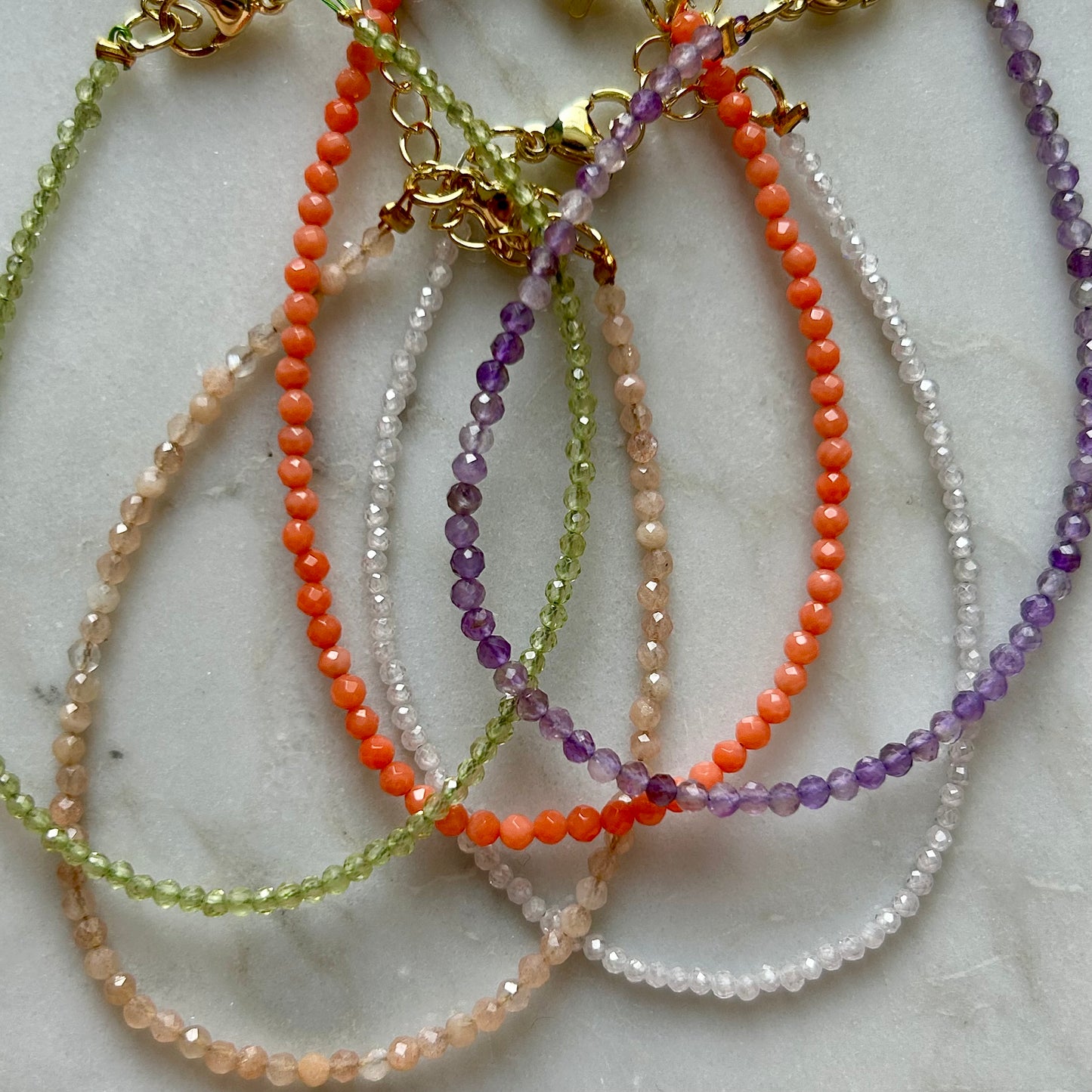 Pastel armbandjes
