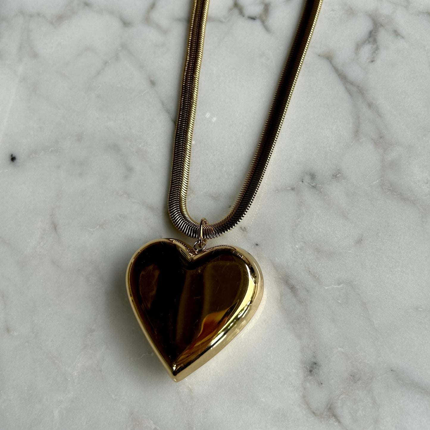 Heart of gold ketting