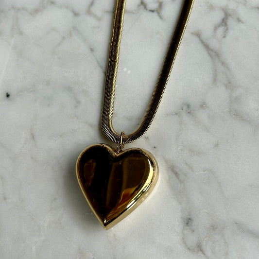 Heart of gold ketting