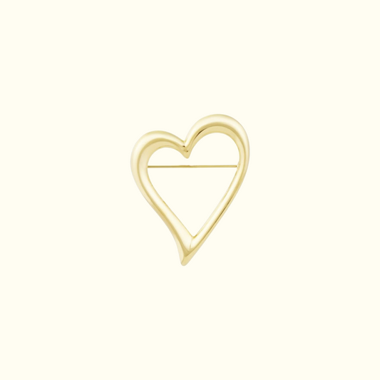 Heart broche