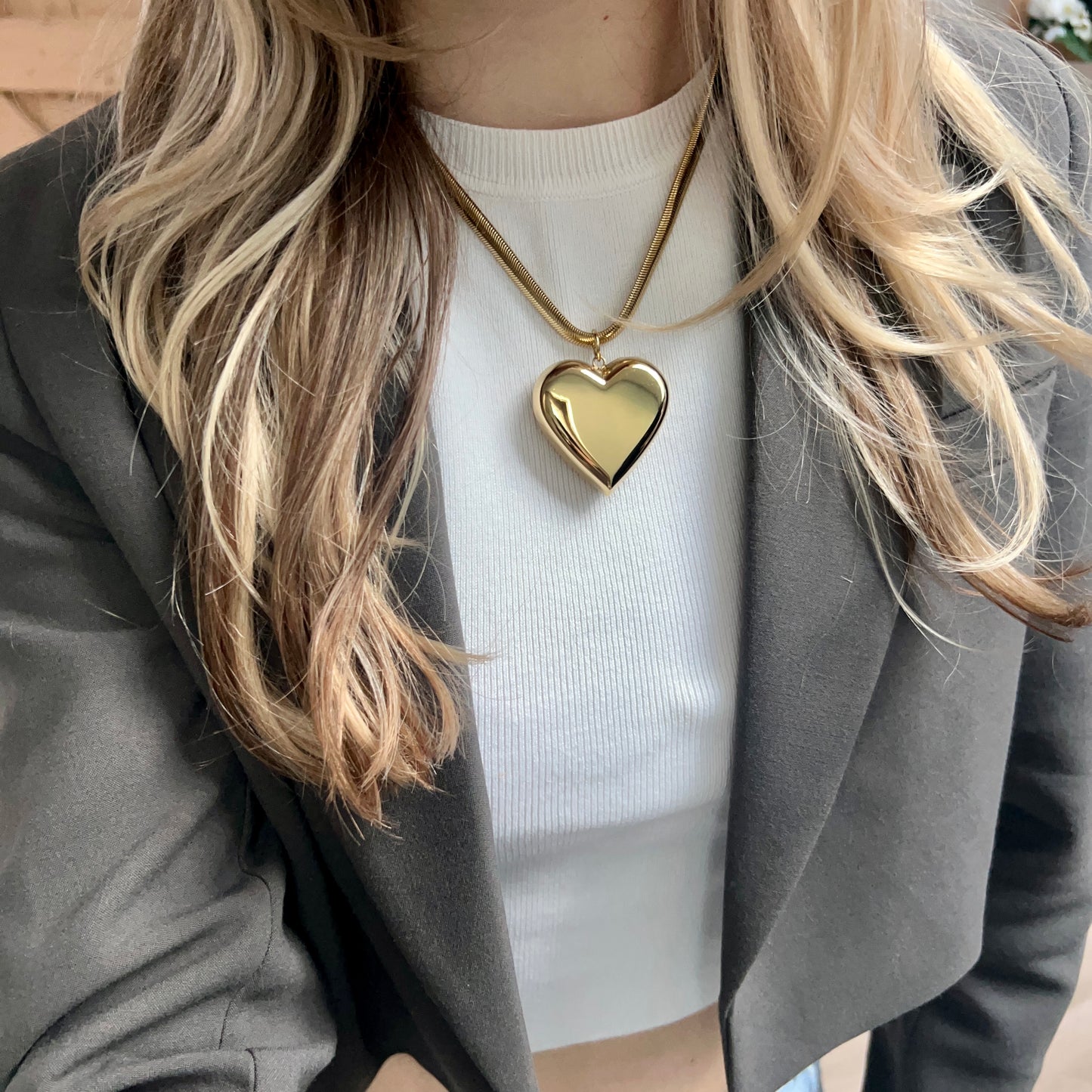 Heart of gold ketting
