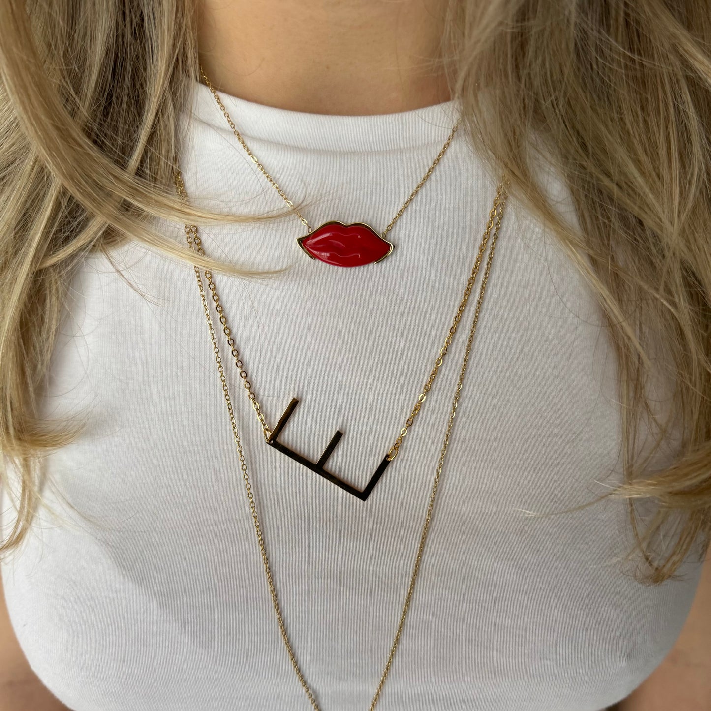 Kiss ketting