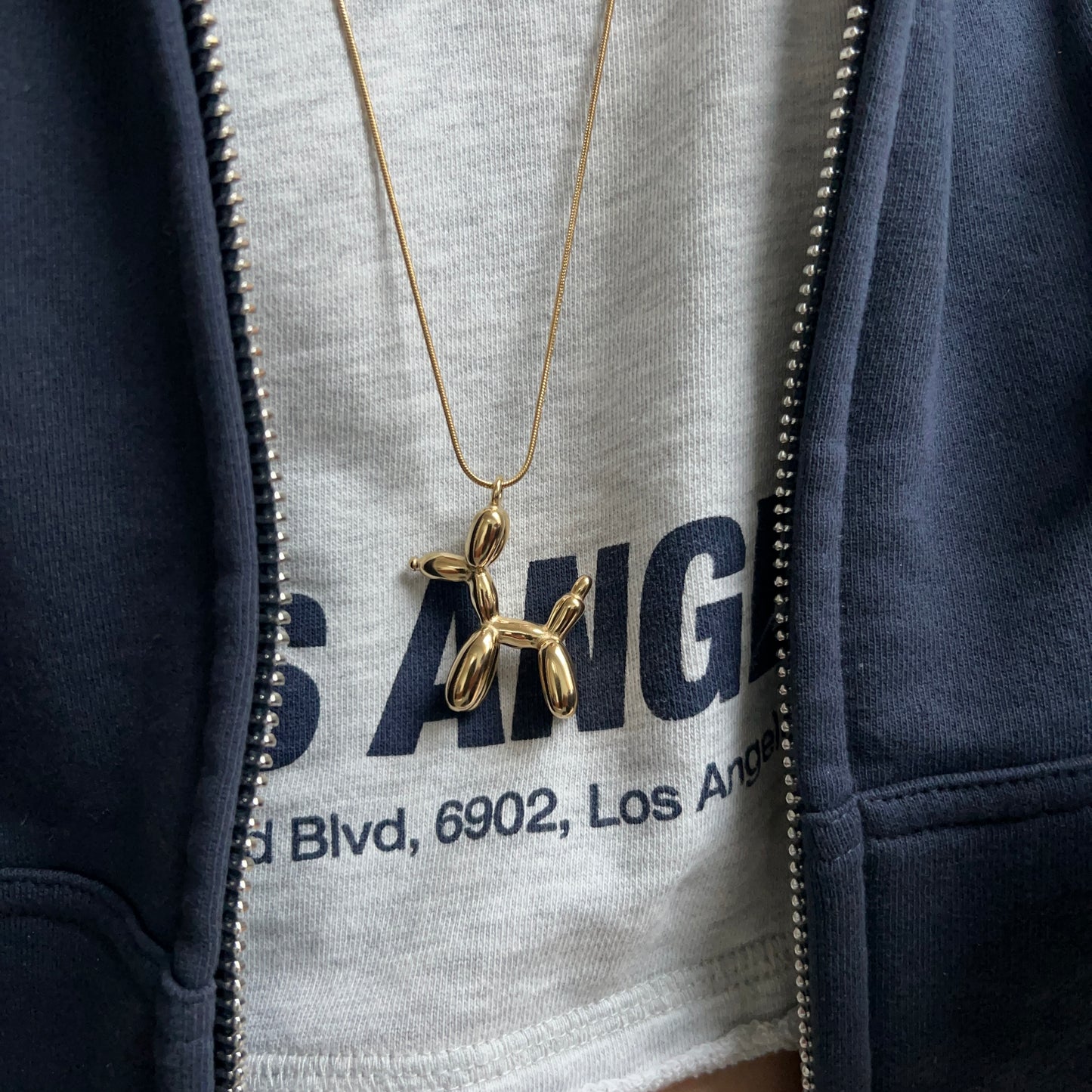 Balloon dog ketting